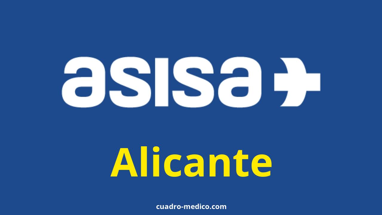Cuadro Médico Asisa Alicante