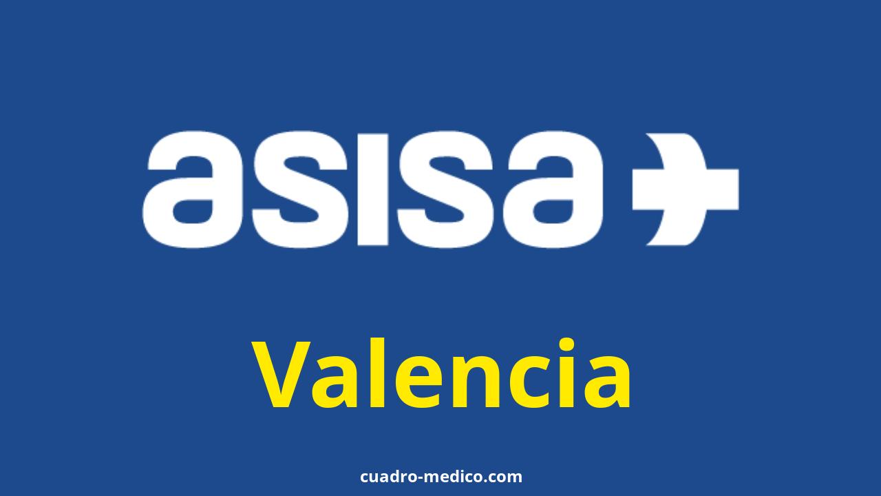 Cuadro Médico Asisa Valencia