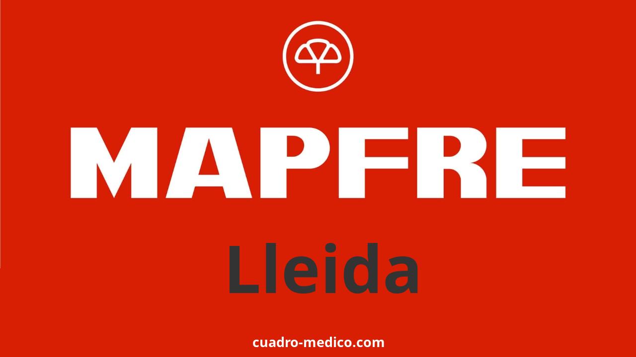 Cuadro Médico Mapfre Lleida