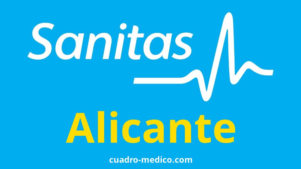 Cuadro Médico Sanitas Alicante
