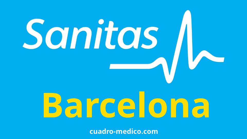 Cuadro Médico Sanitas Barcelona