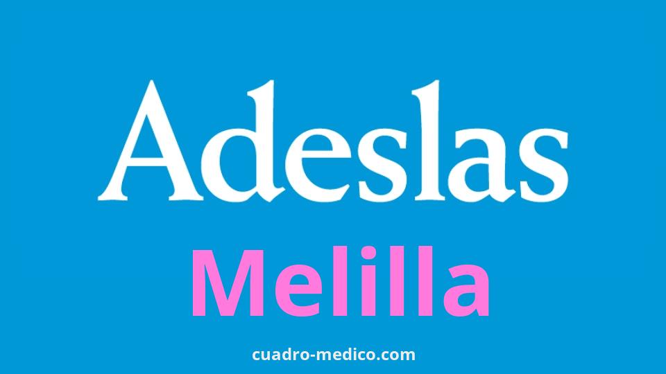 Cuadro Médico Adeslas Melilla