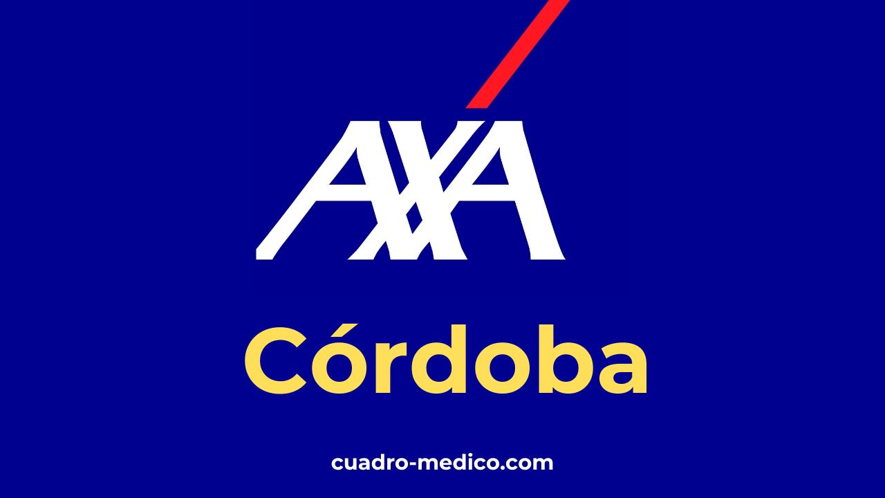 Cuadro Médico AXA Córdoba